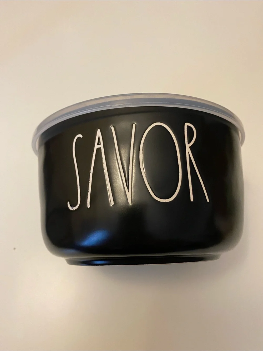 Rae Dunn SAVOR Bowl with Lid